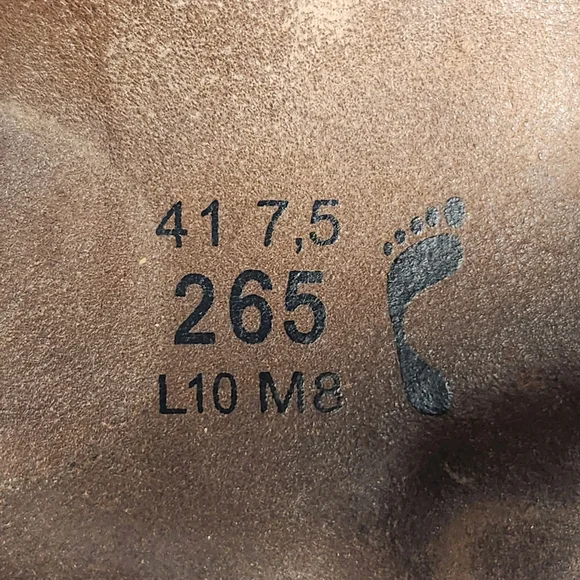 BETULA by BIRKENSTOCK Women's Joyce Sandal 10 Narrow Black Beaded Leather Shoes - Picture 4 of 9